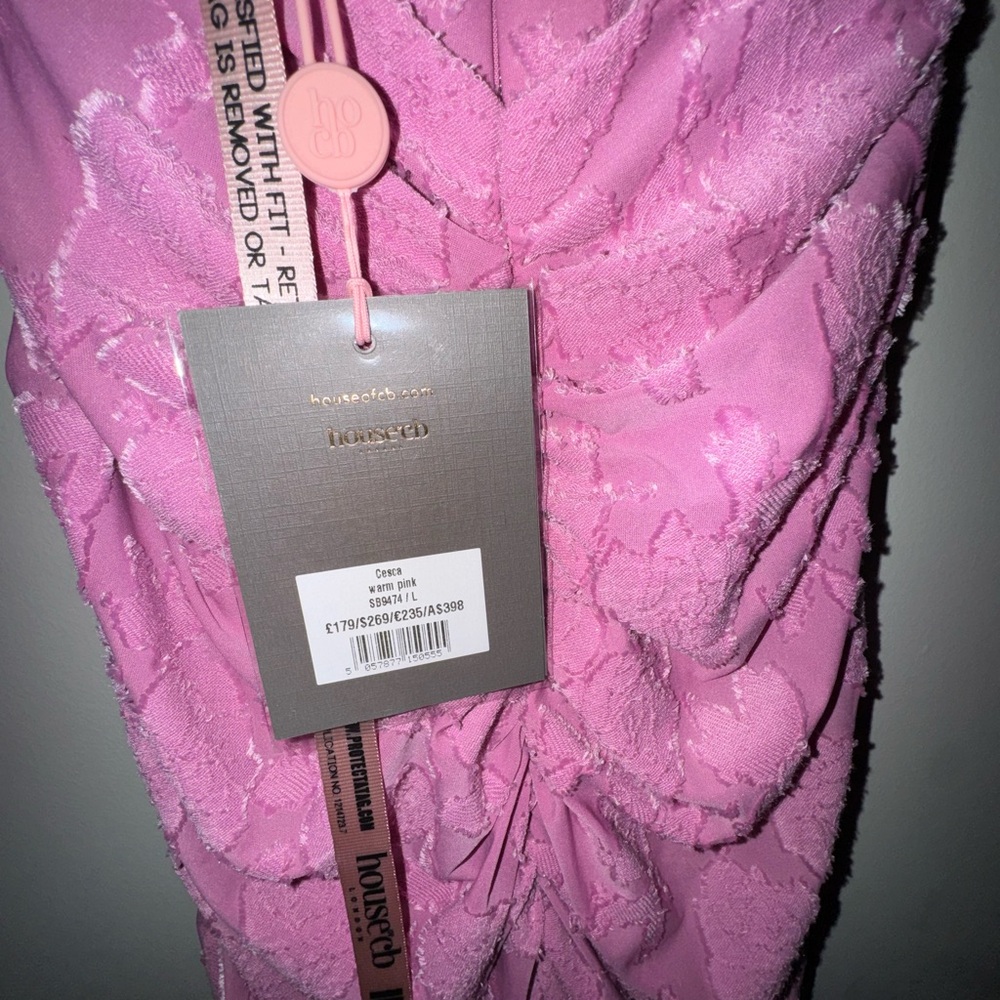 House of CB Pink Midi Dress - Picture 2 of 3
